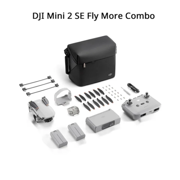 Drone DJI 2 SE 2.7K/30fps, vidéo 10km, Transmission vidéo