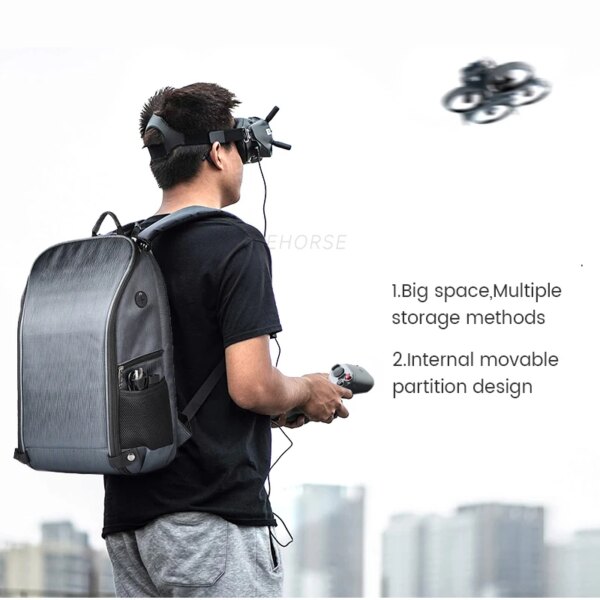2514-a71010.jpg Sac à Dos Portable Étanche pour DJI Avata Advanced, Mavic 2/3, Air 2S