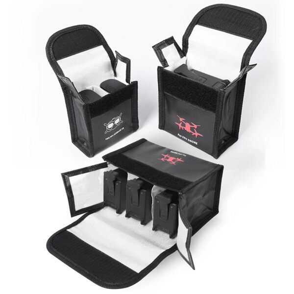 Sac antidéflagrant pour batteries DJI Avata FPV – Boîtier ignifuge, sécurisé et protecteur