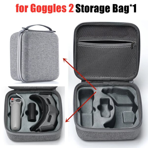 Sac de rangement pour lunettes DJI FPV V2