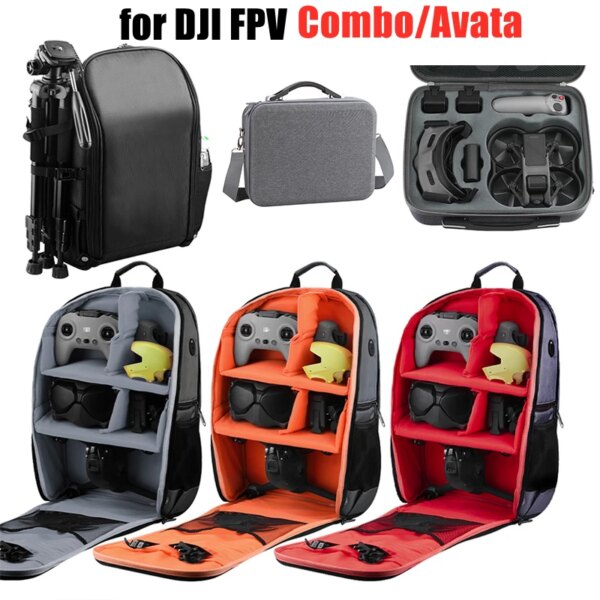 Sac à dos pour DJI FPV Combo/Avata, sac de rangement pour Drone télécommande FPV