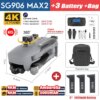 Drone professionnel SG906 MAX2 FPV EIS caméra 4K