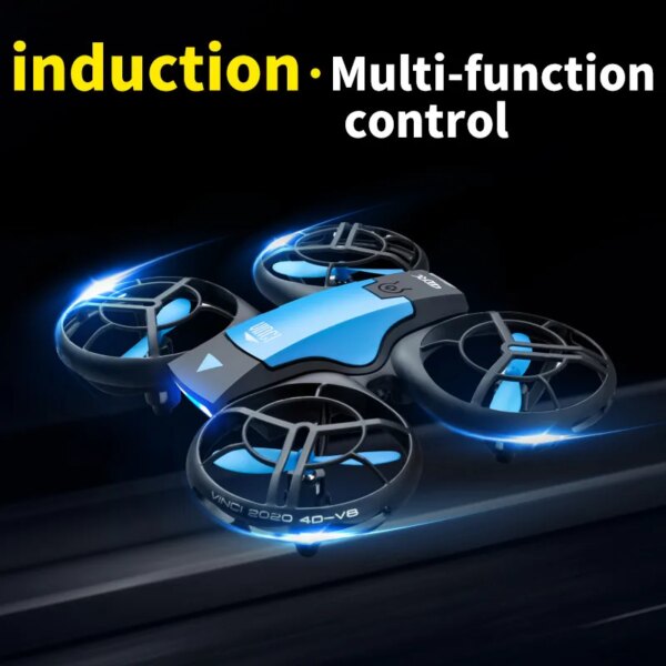 3578-e8a6e7.jpg Mini Drone V8 avec caméra HD 4K 1080P, WiFi Fpv, pression de l'air