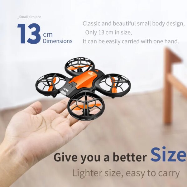 3578-fe6110.jpg Mini Drone V8 avec caméra HD 4K 1080P, WiFi Fpv, pression de l'air
