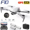 Drone FPV F10 4K HD double caméra GPS 5G WIFI