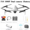 Drone FPV F10 4K HD double caméra GPS 5G WIFI