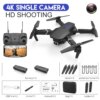 Drone professionnel avec caméra HD grand Angle E88Pro RC 4K 2023 P pliable