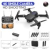 Drone professionnel avec caméra HD grand Angle E88Pro RC 4K 2023 P pliable