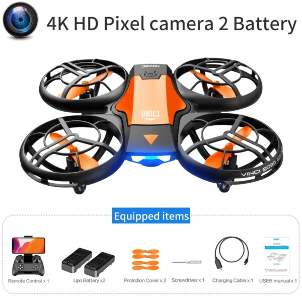 Mini Drone FPV 4K 1080P HD caméra grand