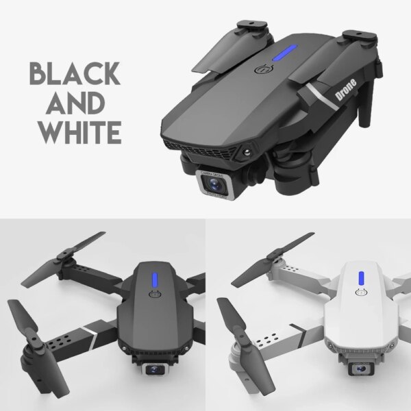 4359-398143.jpg Mini Drone professionnel WIFI HD 4k E88, avec Mode caméra