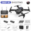 Mini Drone professionnel WIFI HD 4k E88, avec Mode caméra