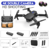 Mini Drone professionnel WIFI HD 4k E88, avec Mode caméra