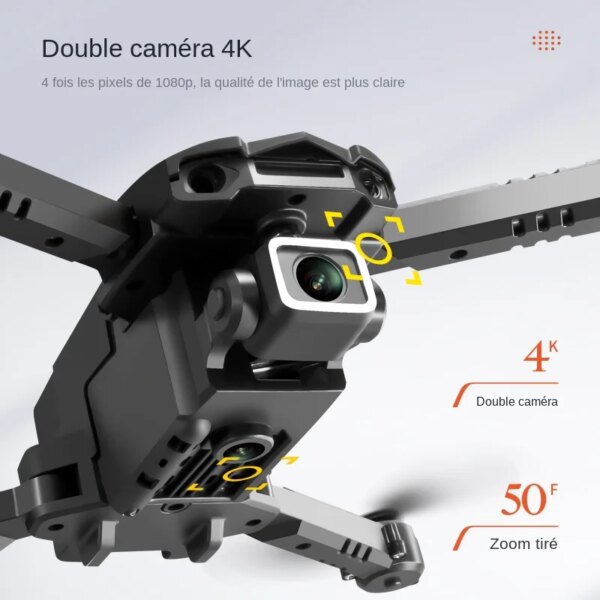 4495-7e60ed.jpg Mini Drone S128 avec caméra HD double 4K, triple face