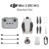 Drone DJI – Mini 3  caméra professionnel, Kit Combo