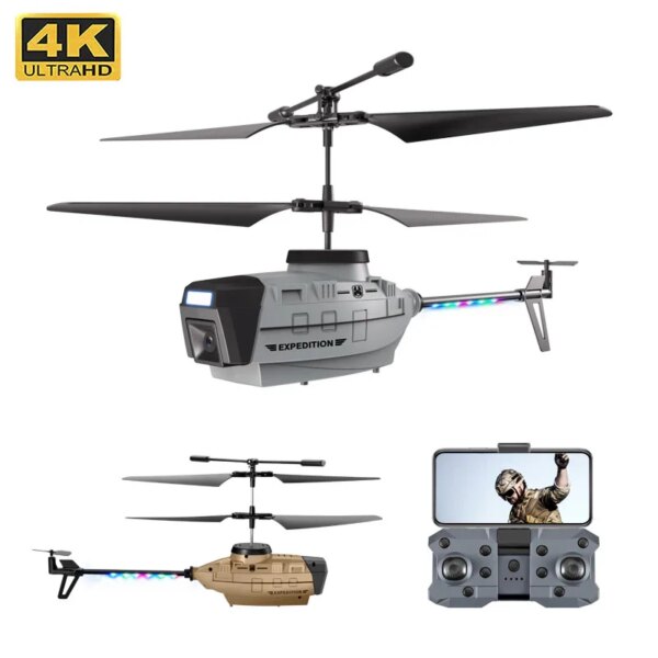 4573-0046c6.jpg Drone helicoptere 4K RC, caméra HD professionnelle, détection de geste