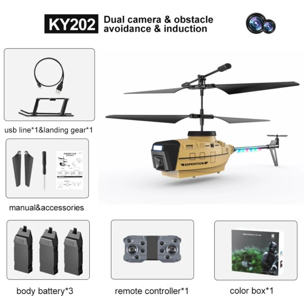 4574-512cf1.jpg Drone helicoptere 4K RC, caméra HD professionnelle, détection de geste