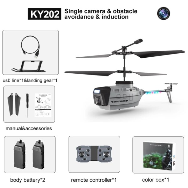 4603-a57050.jpg Drone helicoptere 4K RC, caméra HD professionnelle, détection de geste