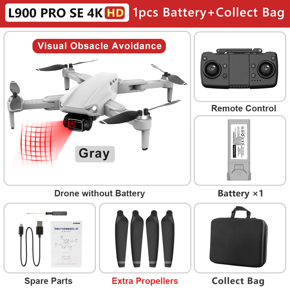 Gray 4K HD-1B-Bag