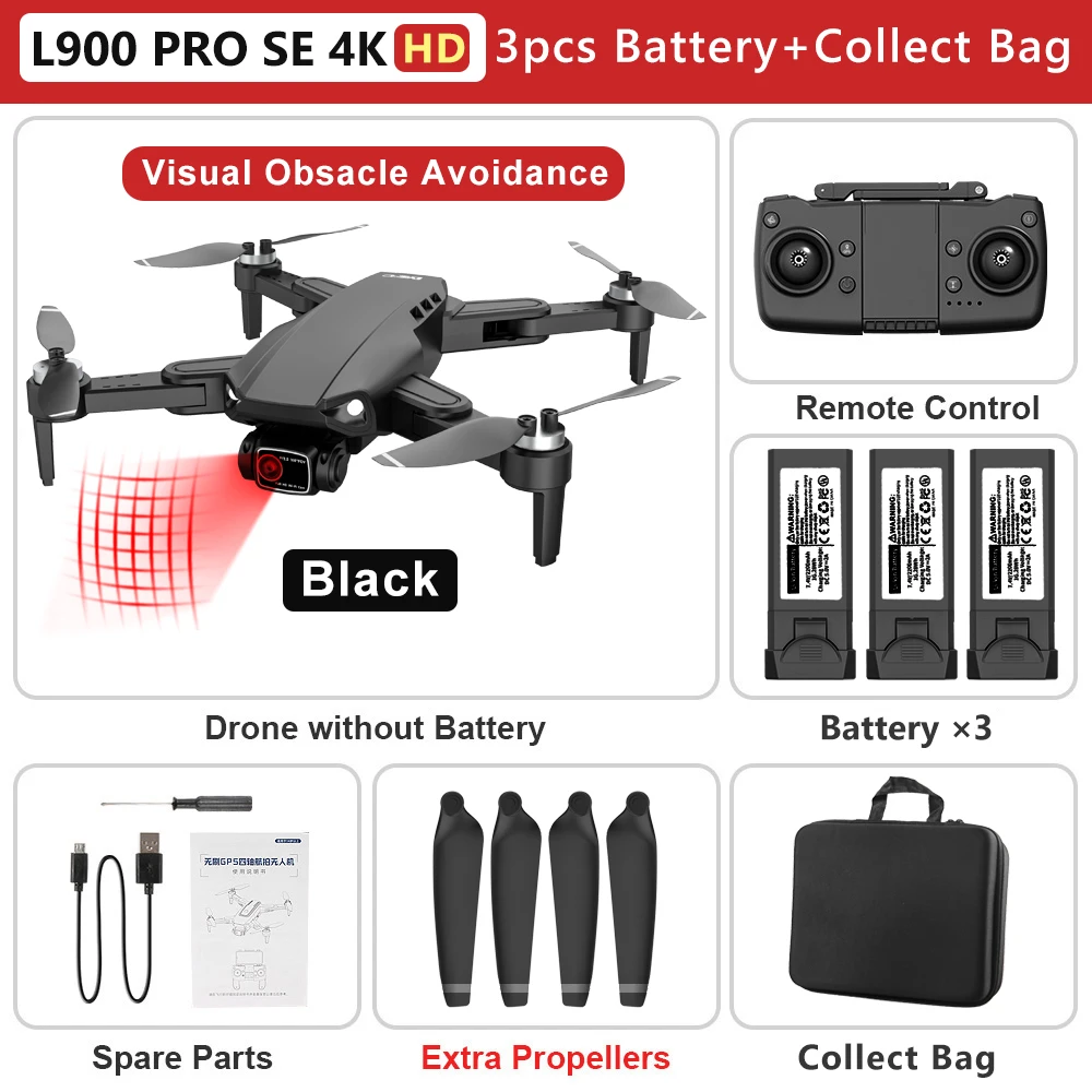 Black 4K HD-3B-Bag