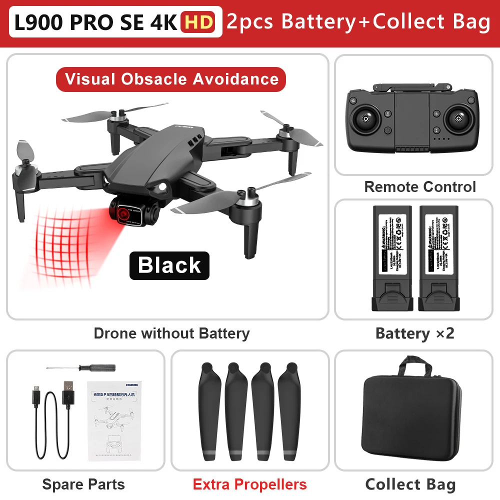 Black 4K HD-2B-Bag