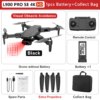 Drone FPV L900 PRO SE 4K HD à double caméra eviter les obstacles visuel