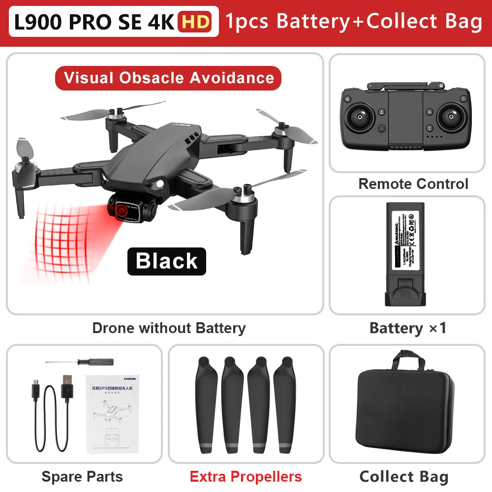 Black 4K HD-1B-Bag