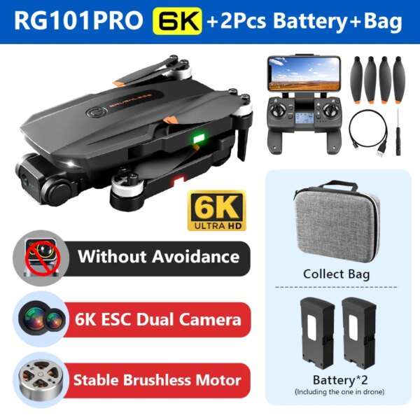 4794-789b38.jpg Drone professionnel MAX 4K avec WIFI, GPS, 5G, caméra HD 6K, sans balais, 360