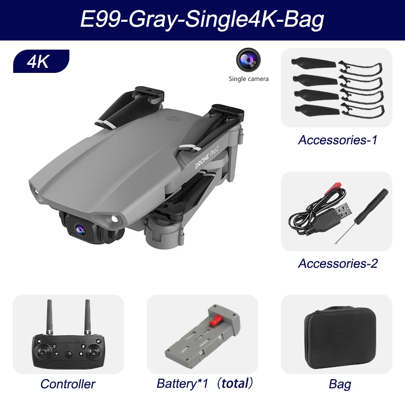 Gray-Single4K-Bag