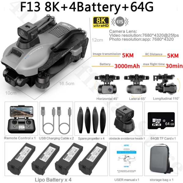 4869-539712.jpg Drone FPV F13 RC 8K GPS professionnel 5 km FPV avec caméra HD