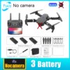 Drone professionnel E88 PRO, caméra grand Angle HD 4K, hauteur fixe