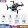 4985-4fe015.jpg Drone professionnel KY912 avec caméra HD 4K, quadricoptère professionnel pliable