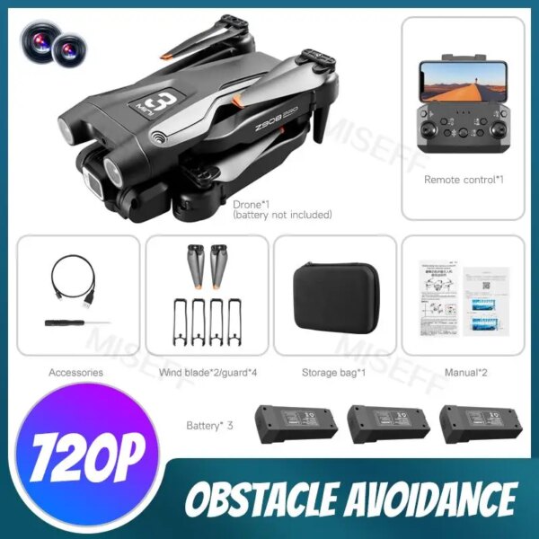 5065-55e697.jpg drone camera Z908 Pro, caméra HD 4K professionnelle, mini 4, localisation de flux optique