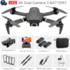drone camera RC 4K/1080P HD caméra grand Angle WiFi Fpv