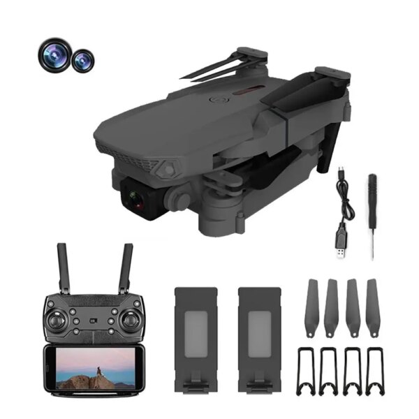 Drone RC 4K professionnel avec caméra HD grand Angle 2022 P pliable
