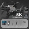 Drone 5G GPS 8K – Quadrirotor professionnel pour photographie aérienne