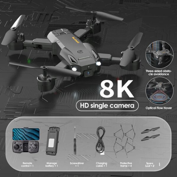 Drone 5G GPS 8K – Quadrirotor professionnel pour photographie aérienne
