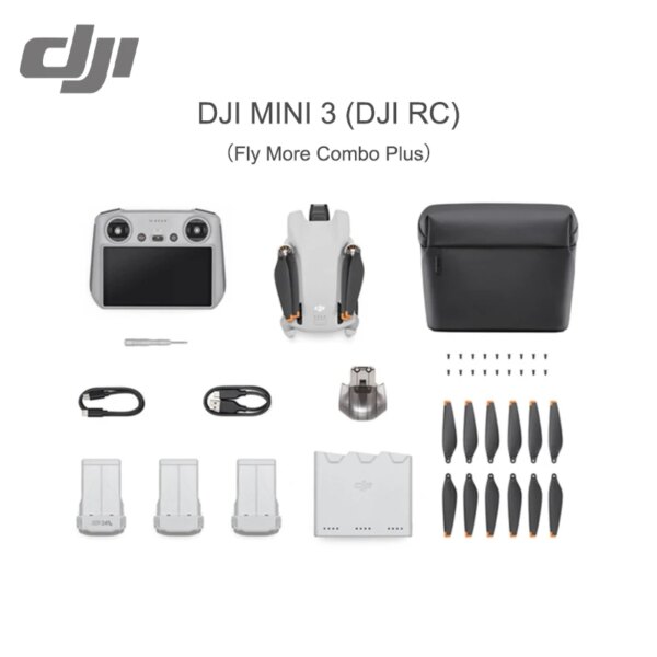 Drone DJI 3, Kit Combo plus, caméra professionnelle