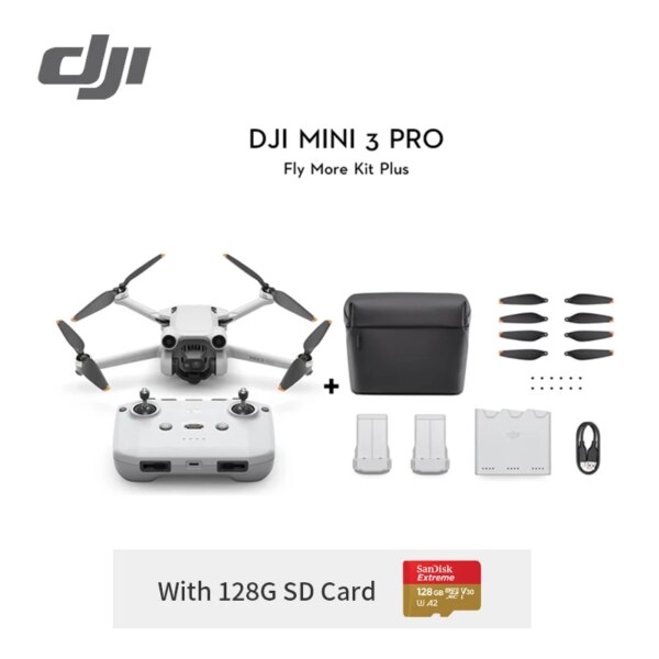 Drone dji 3 PRO, temps de vol maximum 34 minutes