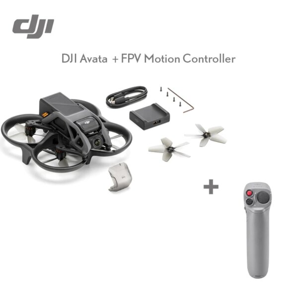 lunettes de Drone FPV V2 Avata DJI , contrôle de mouvement intuitif, vidéos 4K/60fps