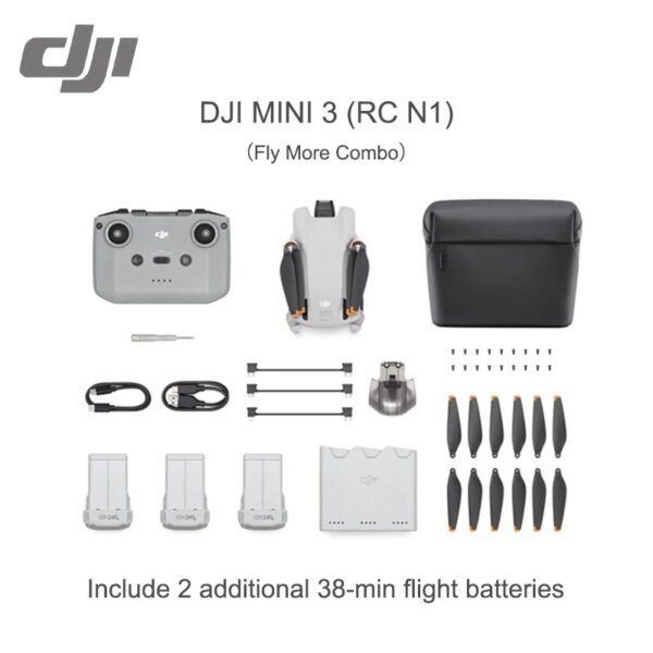 5430-c4eaad.jpg Drone DJI 3, Kit Combo plus, caméra professionnelle