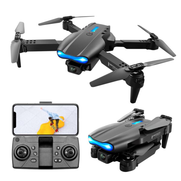 Mini Drone FPV E99 Pro RC 4K double caméra, WIFI