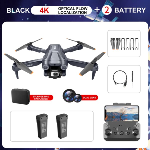 Drone FPV Z908 Pro Rc 4k professionnel Wifi