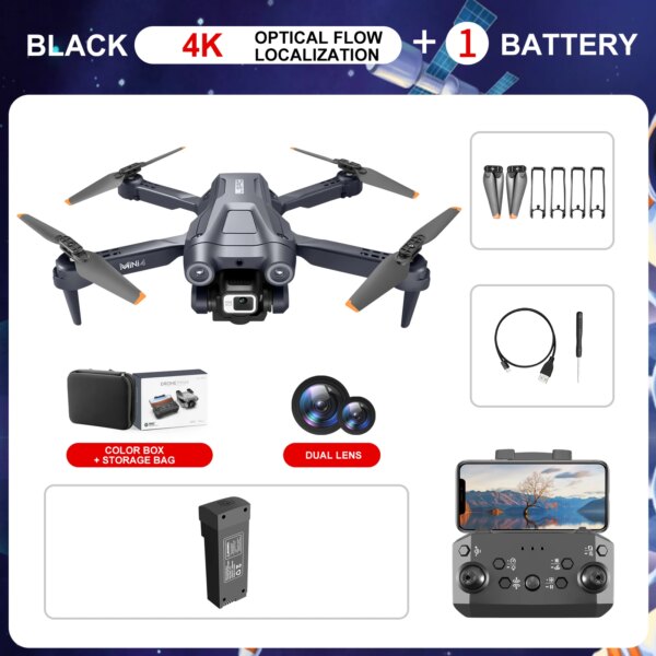 Drone FPV Z908 Pro Rc 4k professionnel Wifi