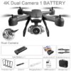 Drone FPV RC 4K 1080P 720P, 4DRC V14, double caméra