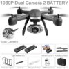 Drone FPV RC 4K 1080P 720P, 4DRC V14, double caméra