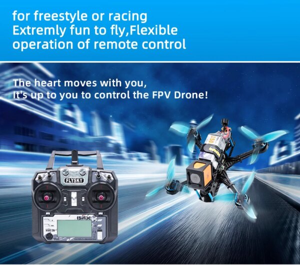 6076-832fd6.jpg lunette fpv avec télécommande, 2306 2450KV, 5 pouces