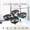 Mini Drone radiocommandé H36 4CH, 6 axes, Mode sans tête, hélicoptère