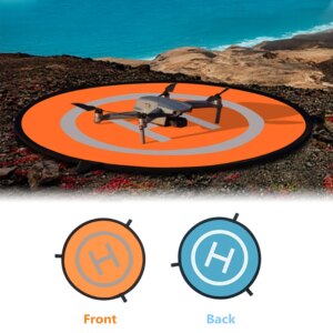 🚁 Piste d’Atterrissage Drone Universelle Fluorescente – Étanche & Ultra-Visible (55 cm)