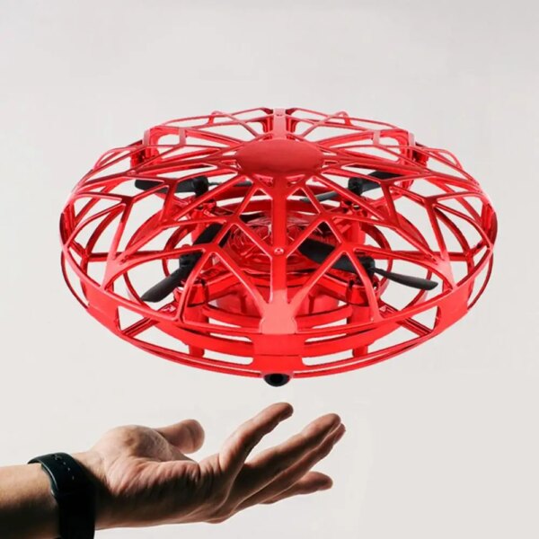 Mini Drone RC UFO, hélicoptère à Induction à détection de main infrarouge