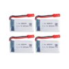 🔋 Batterie Lipo 3.7V 650mAh – Vols prolongés et stables pour Syma X5C
